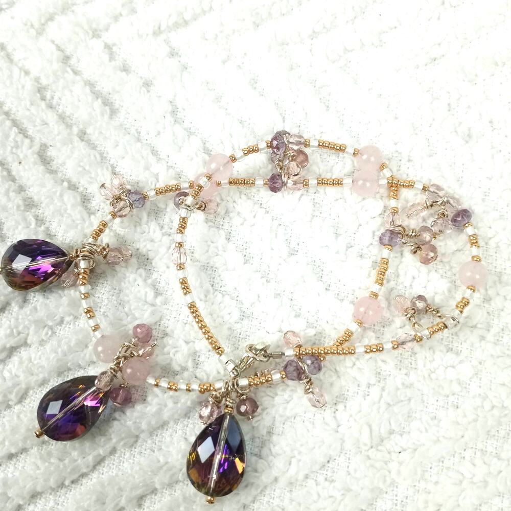 HANDMADE ~ Rendezvous Necklace 16" - Picture 3 of 5